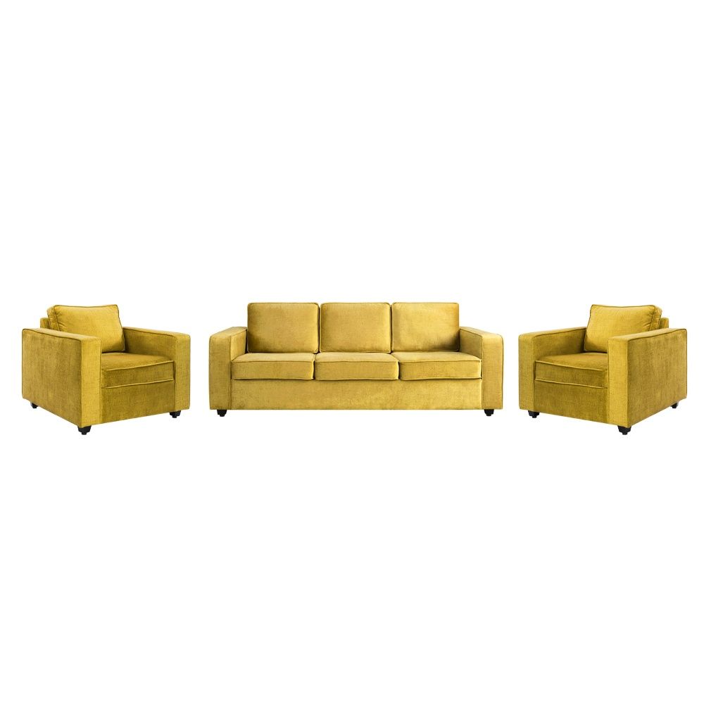 Napper Plus Sofa Set - (3+1+1) Reflection Yellow